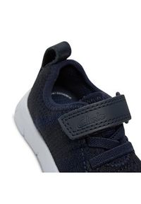 Clarks Sneakersy Ath Flux T 261412696 Granatowy. Kolor: niebieski. Materiał: materiał