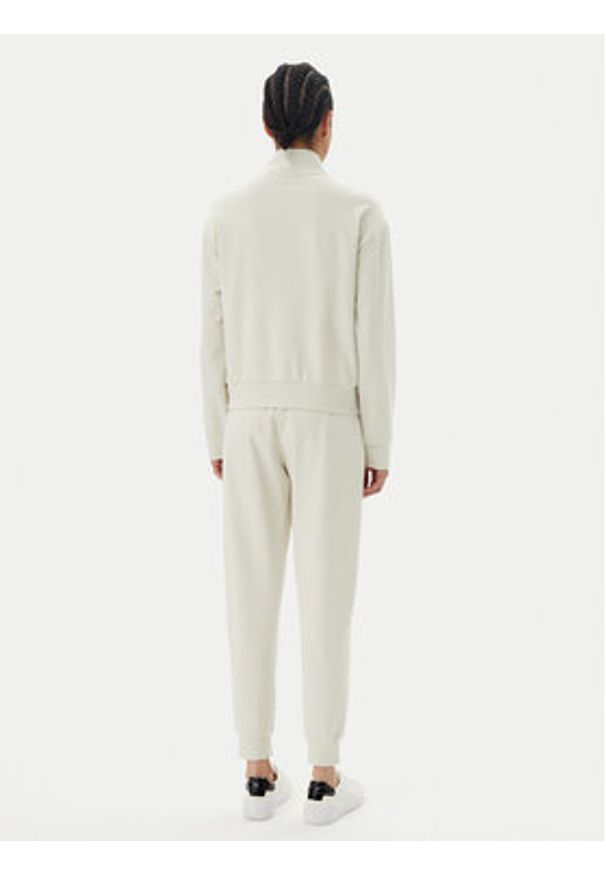 EA7 Emporio Armani Dres 7W000085 AF13135 U1112 Beżowy Regular Fit. Kolor: beżowy. Materiał: bawełna