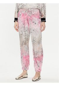 Liu Jo Spodnie materiałowe TA4238 T3247 Różowy Relaxed Fit. Kolor: różowy. Materiał: syntetyk