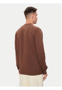Reebok Bluza Vector Logo 100202412 Brązowy Regular Fit. Kolor: brązowy. Materiał: bawełna, syntetyk #4