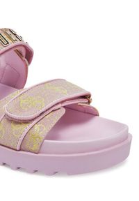 Guess Sandały FLJFDS FAL03 Różowy. Kolor: różowy. Materiał: materiał