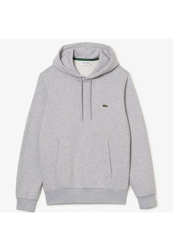 Bluza z kapturem Męska Lacoste Jasnoszary. Typ kołnierza: kaptur. Kolor: szary