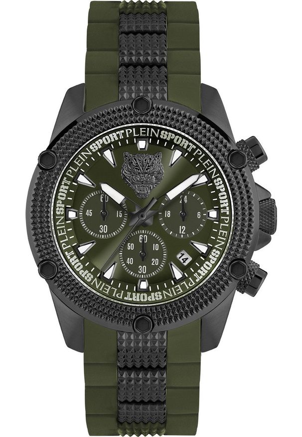 Zegarek Plein Sport Zegarek męski Plein Sport PSDBA0223 zielony. Kolor: zielony. Styl: sportowy