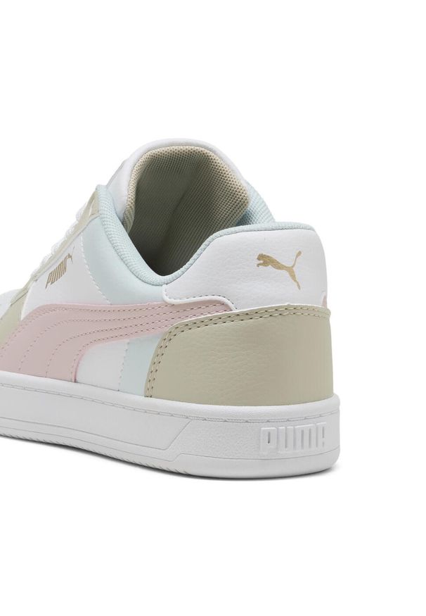 Puma - Młodzieżowe sneakersy PUMA Caven 2.0 Block PUMA. Kolor: różowy, biały, wielokolorowy, beżowy. Sezon: lato. Sport: turystyka piesza