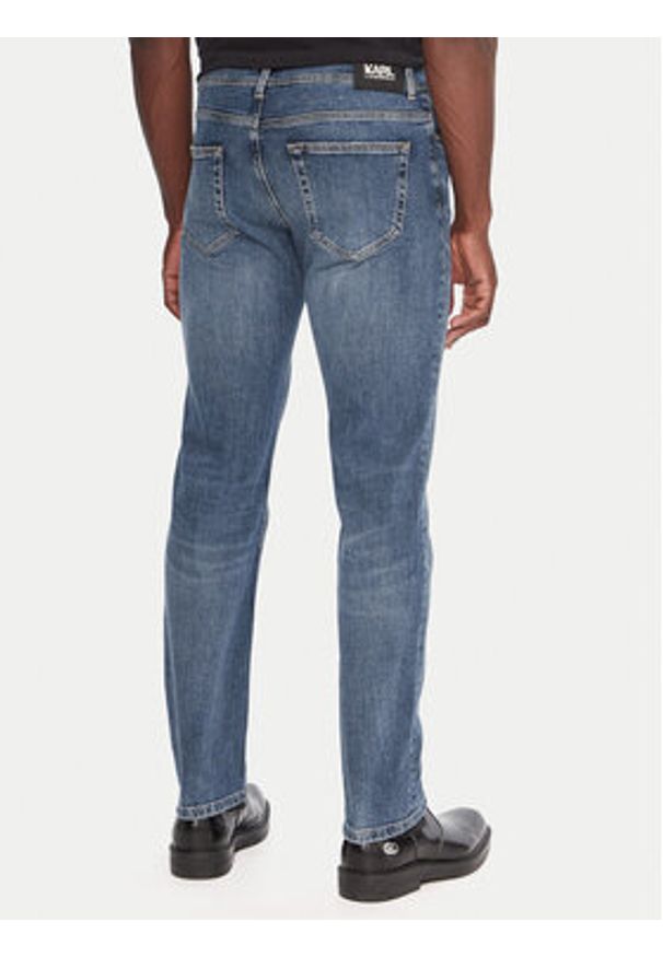 Karl Lagerfeld - KARL LAGERFELD Jeansy 265840 554876 Niebieski Regular Fit. Kolor: niebieski