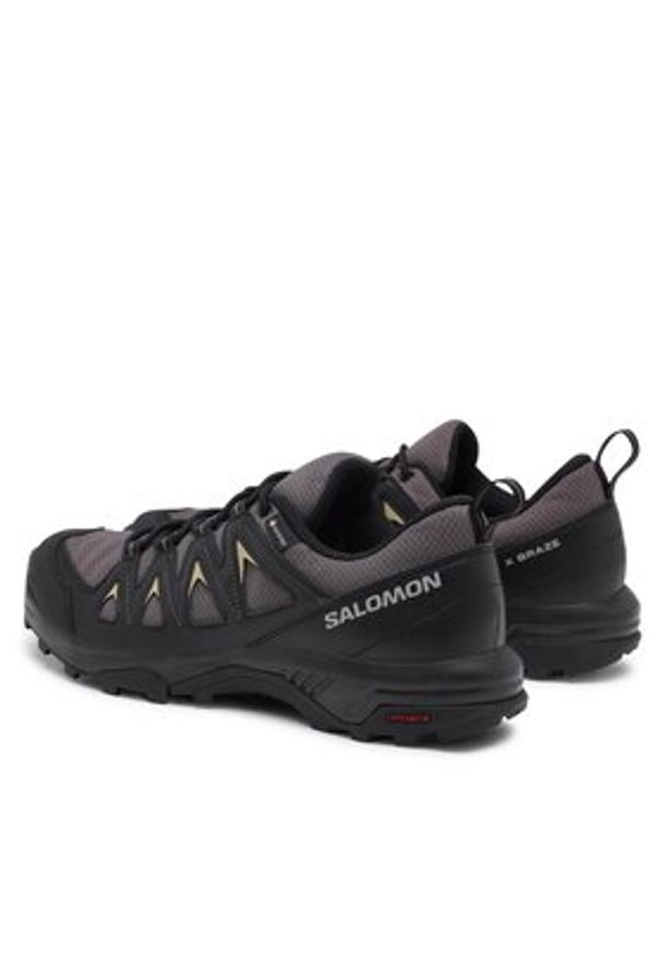 salomon - Salomon Trekkingi X Braze GORE-TEX L47180500 Szary. Kolor: szary. Technologia: Gore-Tex. Sport: turystyka piesza