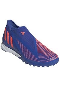 Adidas - Buty adidas Predator Edge.3 Ll Tf M GX2630 niebieskie niebieskie. Kolor: niebieski. Szerokość cholewki: normalna #4