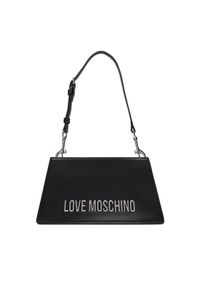 Love Moschino - LOVE MOSCHINO Torebka JC4095PP1NLL000B Czarny. Kolor: czarny. Materiał: skórzane