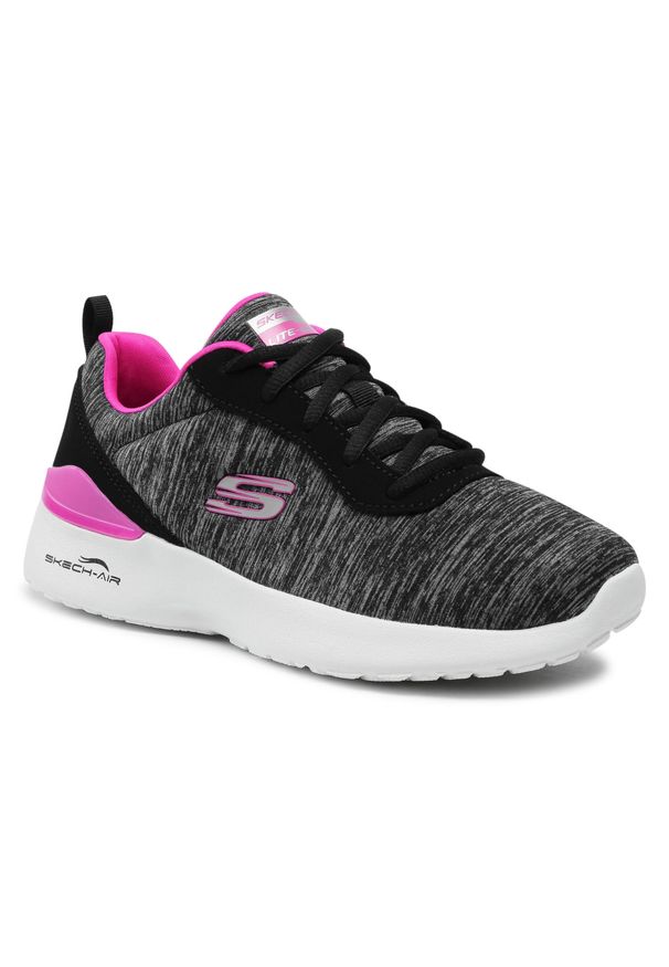 skechers - Buty Skechers Paradise Waves 149344/BKHP Black/Hot Pink. Kolor: szary. Materiał: materiał