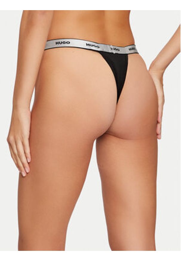 Hugo - HUGO Komplet stringów Fivepack 50527208 Kolorowy. Materiał: bawełna. Wzór: kolorowy