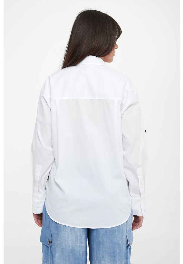 Ermanno Firenze - Koszula damska z naszywkami ERMANNO FIRENZE. Wzór: aplikacja