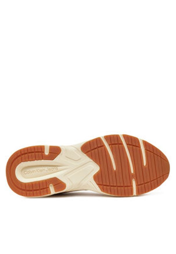 Calvin Klein Jeans Sneakersy Retro Tennis Low Mg Mix Media Wn YW0YW01639 Różowy. Kolor: różowy. Materiał: zamsz, skóra