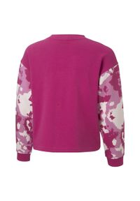 Bluza treningowa dla dzieci Puma Alpha Hoodie. Kolor: różowy