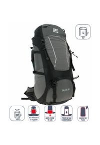 ELEMENTERRE - Plecak Elementerre Talca 50 L, Czarny. Kolor: czarny. Styl: sportowy