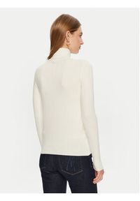 Guess Golf Piper W4BR03 Z2NQ2 Écru Regular Fit. Typ kołnierza: golf. Materiał: wiskoza #5