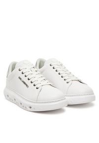 Karl Lagerfeld - KARL LAGERFELD Sneakersy KL54519A Biały. Kolor: biały. Materiał: skóra #3