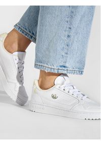 Adidas - adidas Sneakersy Ny 90 W GW7010 Biały. Kolor: biały. Materiał: skóra #6