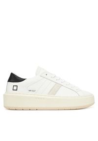 Sneakersy D.A.T.E.. Kolor: biały. Obcas: na platformie