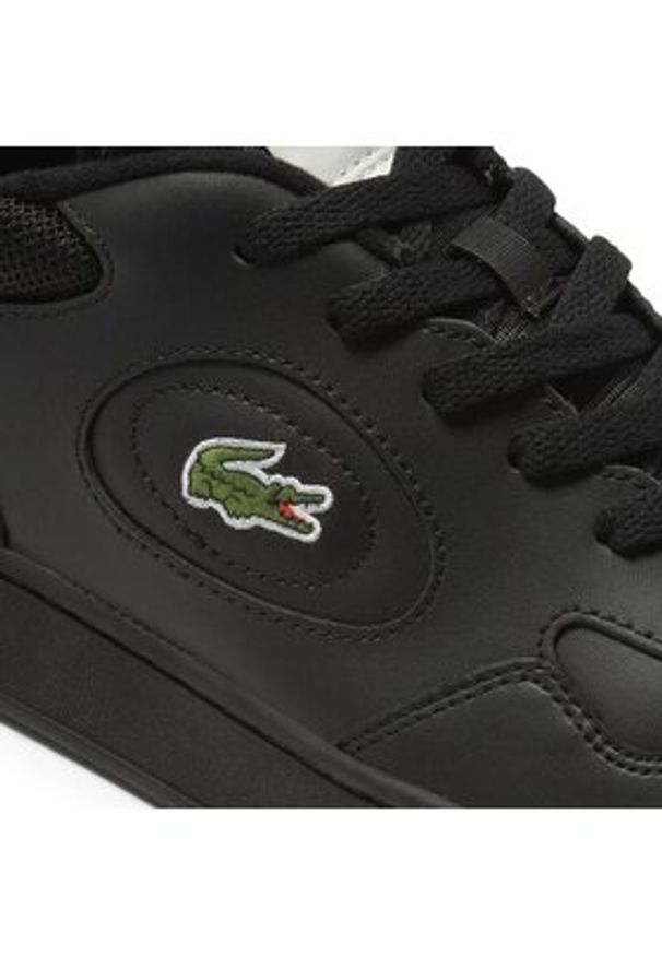 Lacoste Sneakersy Lineset 746SMA0045 Czarny. Kolor: czarny. Materiał: skóra