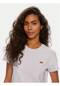 Levi's® T-Shirt Perfect 39185-0321 Niebieski Regular Fit. Kolor: niebieski. Materiał: bawełna #5