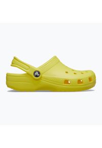 Klapki dziecięce Crocs Classic Clog Toddler. Kolor: żółty
