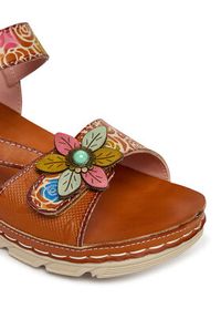 Laura Vita Sandały Dorry 21 Brązowy. Kolor: brązowy. Materiał: skóra #5