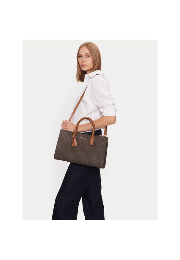 Torebka MICHAEL Michael Kors. Kolor: brązowy