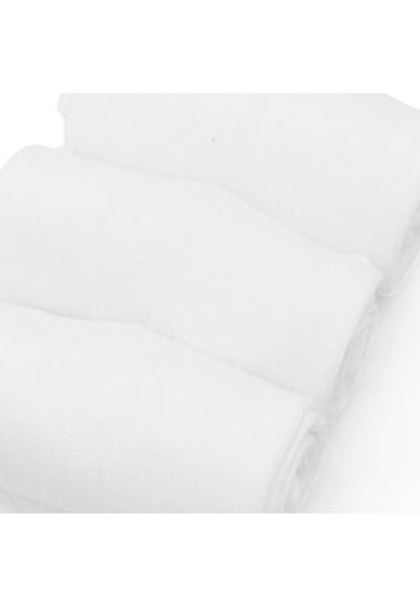 Reebok Zestaw 3 par niskich skarpet unisex R0353-SS24 (3-pack) Biały. Kolor: biały. Materiał: materiał