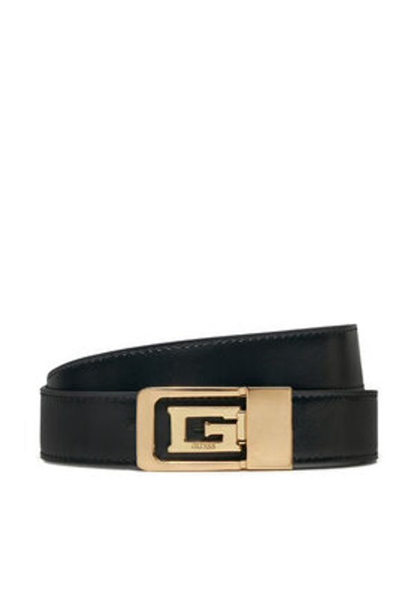 Guess Pasek Damski BW9207 P5130 Szary. Kolor: szary. Materiał: skóra