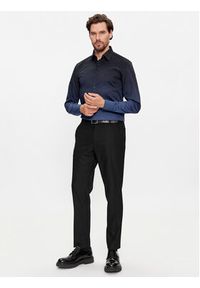 BOSS - Boss Koszula H-HANK-kent-C1-214 50502879 Fioletowy Slim Fit. Typ kołnierza: kołnierzyk klasyczny. Kolor: fioletowy. Materiał: bawełna #3