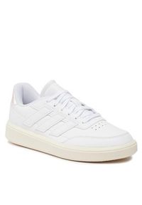 Adidas - adidas Sneakersy Courtblock IF6464 Biały. Kolor: biały. Materiał: skóra #4