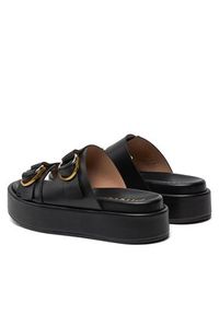 Pinko Klapki Flores 01 SD0057 P001 Czarny. Kolor: czarny. Materiał: skóra #3