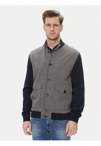 Bugatti Bluza 8750 75173C Granatowy Regular Fit. Kolor: niebieski. Materiał: bawełna #1