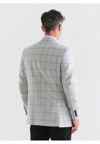Pako Lorente - PAKO LORENTE – Szara marynarka casualowa. Okazja: na co dzień. Kolor: szary. Materiał: bawełna, poliester, wełna. Styl: casual #4