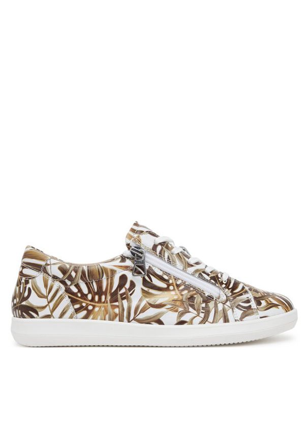 Caprice Sneakersy 9-23727-44 Biały. Kolor: biały. Materiał: skóra