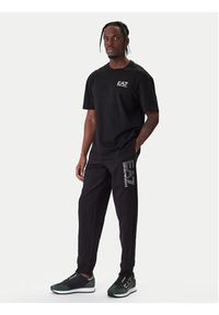EA7 Emporio Armani T-Shirt 7M001327 AF17789 UC001 Czarny Relaxed Fit. Kolor: czarny. Materiał: bawełna #3