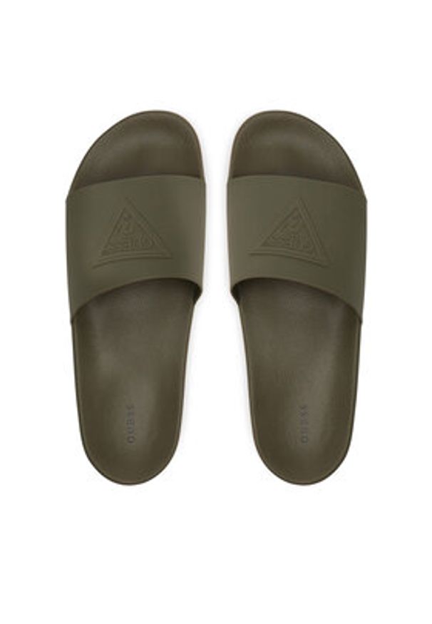 Guess Klapki FMJTOT ELE19 Zielony. Kolor: zielony. Materiał: syntetyk