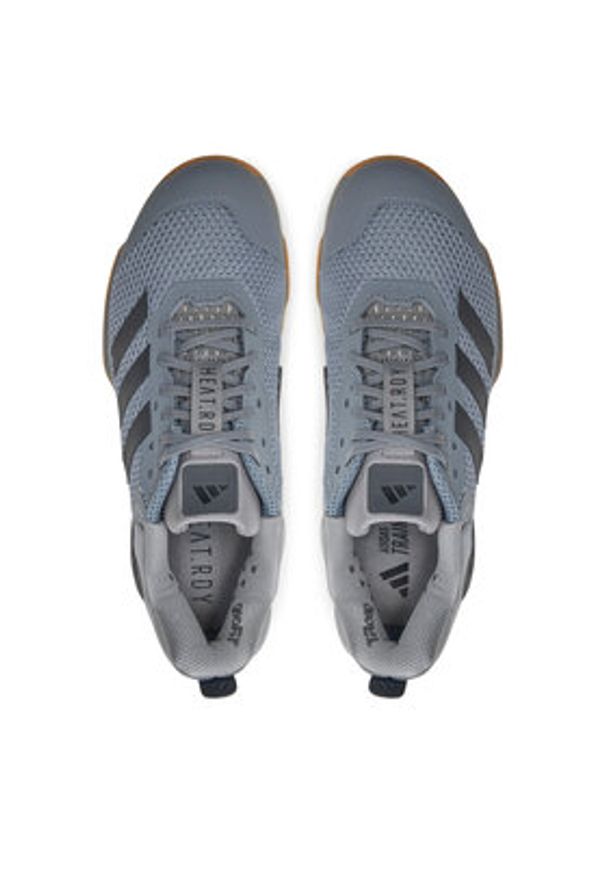 Adidas - adidas Buty na siłownię Dropset 3 ID8627 Szary. Kolor: szary. Materiał: mesh, materiał. Sport: fitness