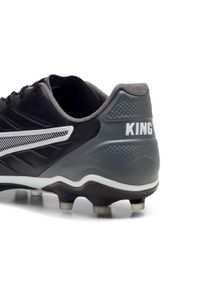 Buty Piłkarskie Puma King Pro Fg/Ag Dorosłych. Kolor: wielokolorowy, czarny, szary. Sport: piłka nożna
