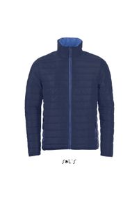 SOL'S - Kurtka puchowa Sol's Ride. Kolor: niebieski. Materiał: puch. Sezon: zima. Styl: elegancki #1