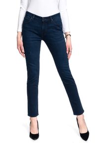 Lee - DAMSKIE SPODNIE JEANSOWE LEE Elly WASHED COWES L305MRNN