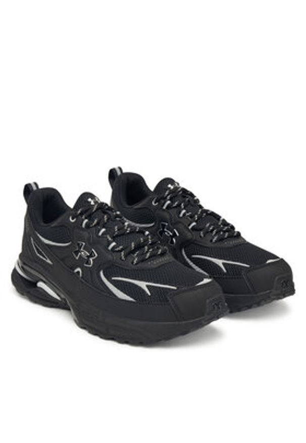 Under Armour Sneakersy UA Apparition Tech 6005280 Czarny. Kolor: czarny. Materiał: materiał