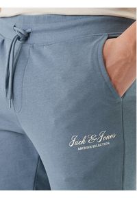 Jack & Jones Spodnie dresowe Gordon 12288641 Granatowy Regular Fit. Kolor: niebieski. Materiał: bawełna #2