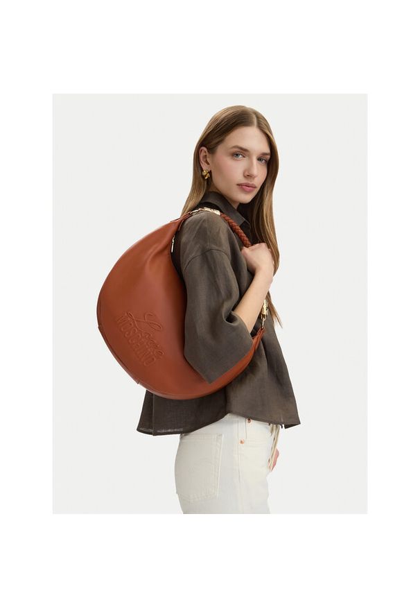 Love Moschino - Torebka LOVE MOSCHINO. Kolor: brązowy