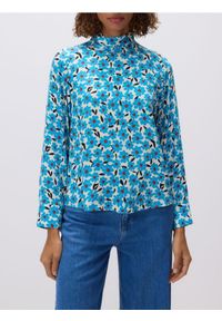 Reserved - Wzorzysta bluzka z wiskozy - biały. Kolor: biały. Materiał: wiskoza #1