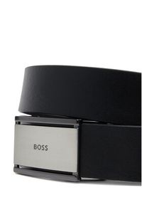 BOSS Pasek Męski 50537450 Czarny. Kolor: czarny. Materiał: skóra #3