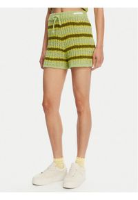 Element Szorty materiałowe Flip Knit ELJNS00118 Zielony Regular Fit. Kolor: zielony. Materiał: bawełna