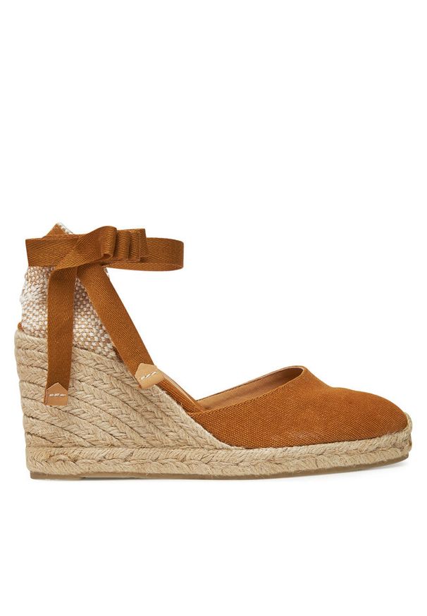 Espadryle Castañer. Kolor: brązowy