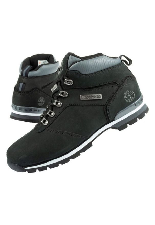 Buty trekkingowe Timberland Splitrock 2 M TB06161R czarne. Okazja: na co dzień, na spacer. Kolor: czarny. Materiał: tkanina, skóra. Szerokość cholewki: normalna. Sezon: zima. Sport: turystyka piesza, wspinaczka, bieganie