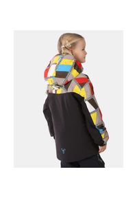 Dziewczęca kurtka narciarska Kilpi Samara. Kolor: beżowy. Wzór: kolorowy. Sezon: zima. Sport: narciarstwo #1